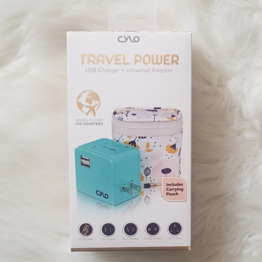 TRAVEL POWER USB CHARGER UNIVERSAL ADAPTER